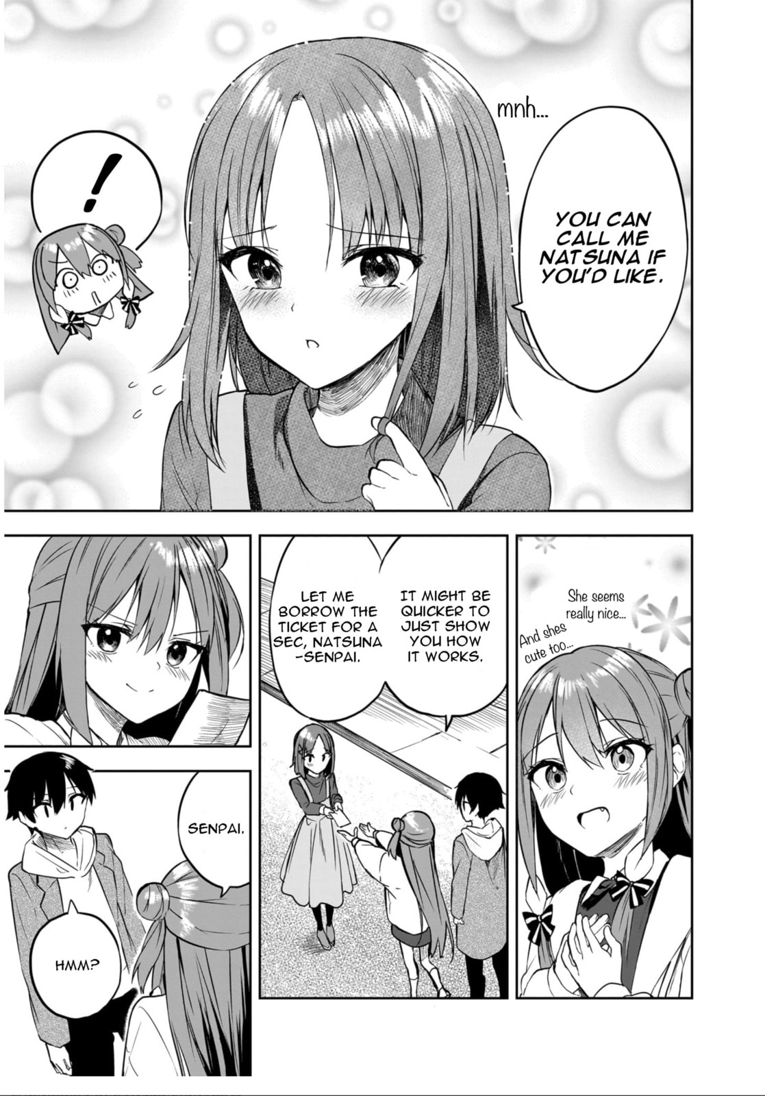 You'll listen to me, won't you? Senpai