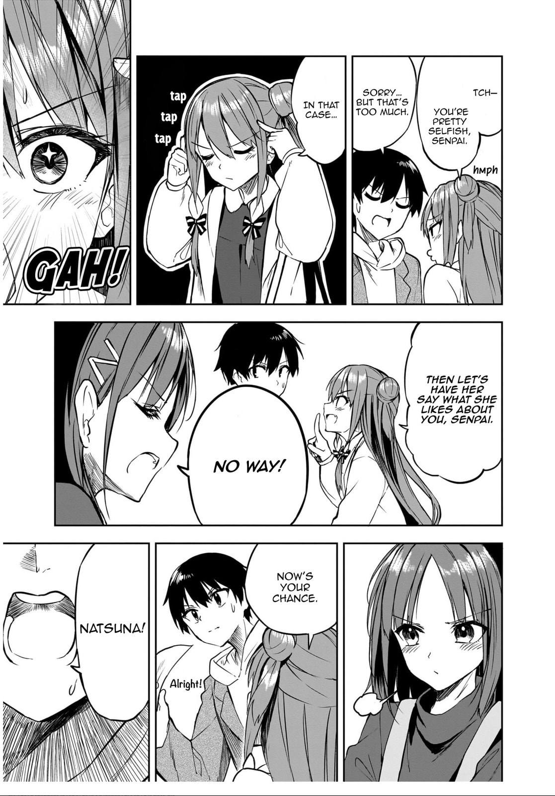 You'll listen to me, won't you? Senpai