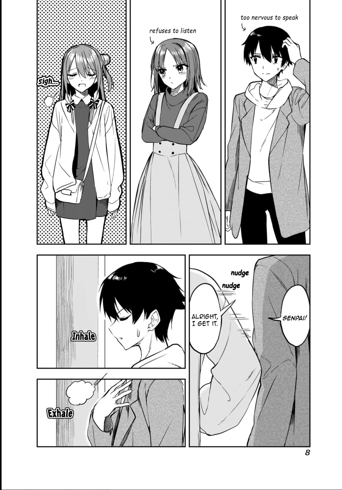You'll listen to me, won't you? Senpai