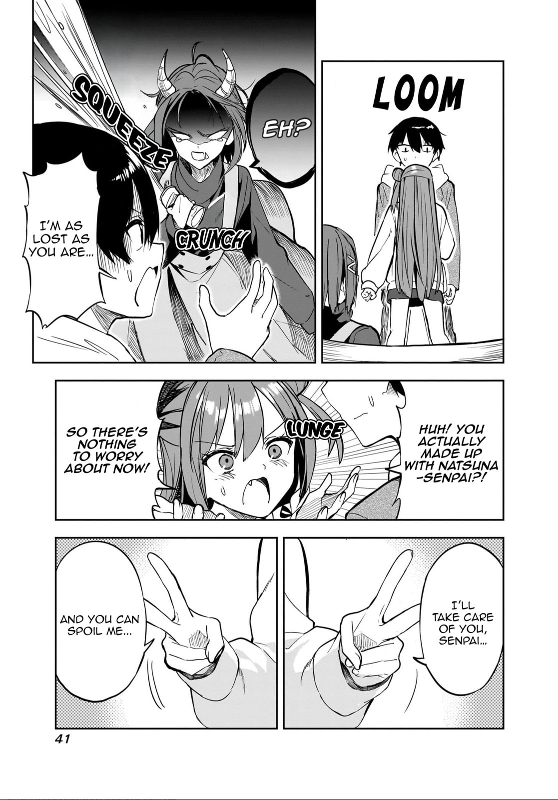 You'll listen to me, won't you? Senpai