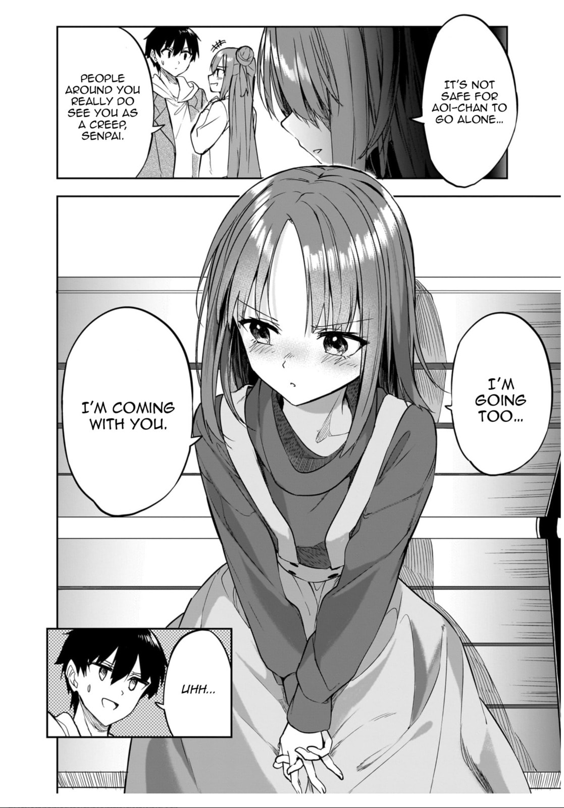 You'll listen to me, won't you? Senpai