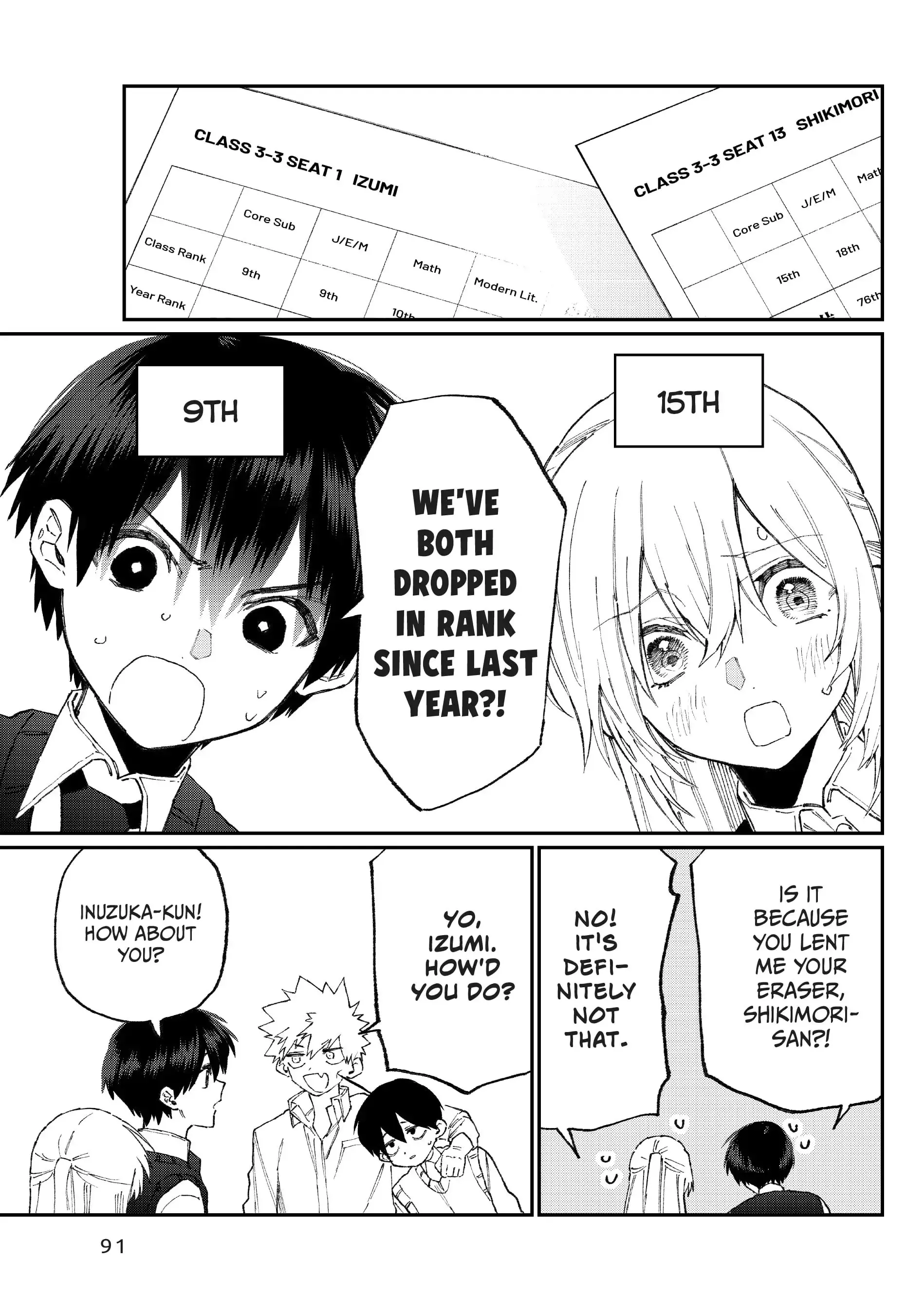 Shikimori's Not Just a Cutie — Chapter 121 — Page 11