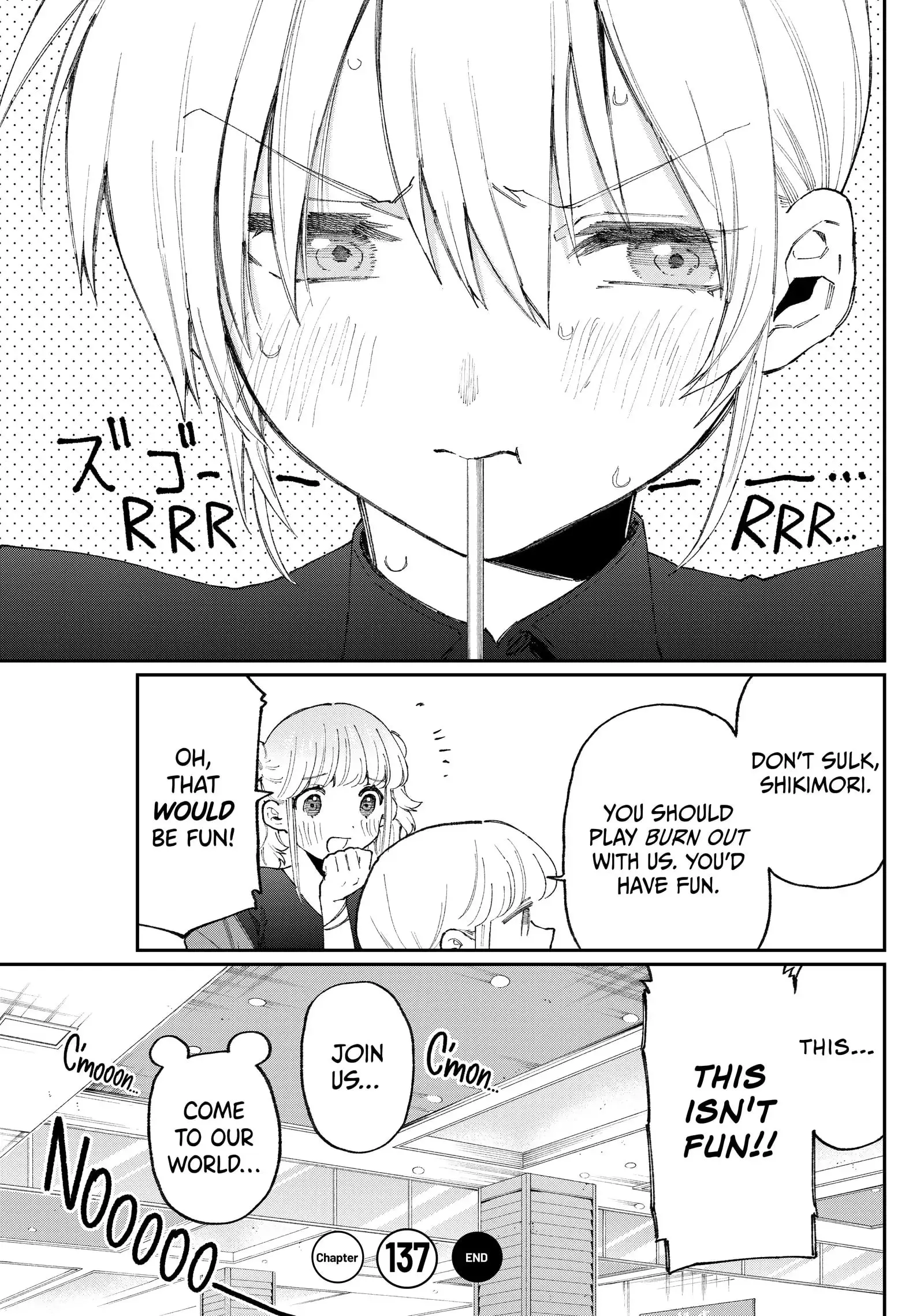 Shikimori's Not Just a Cutie — Chapter 137 — Page 15