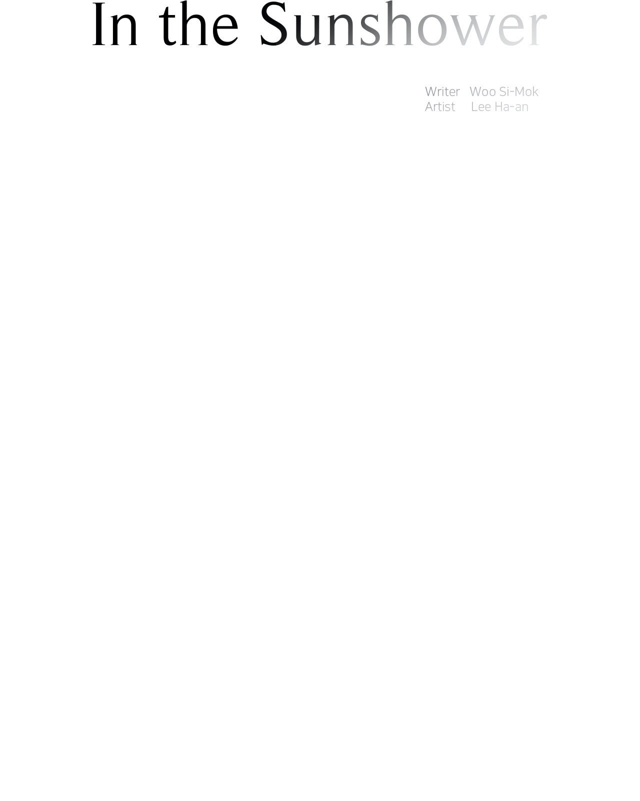 In the Sunshower