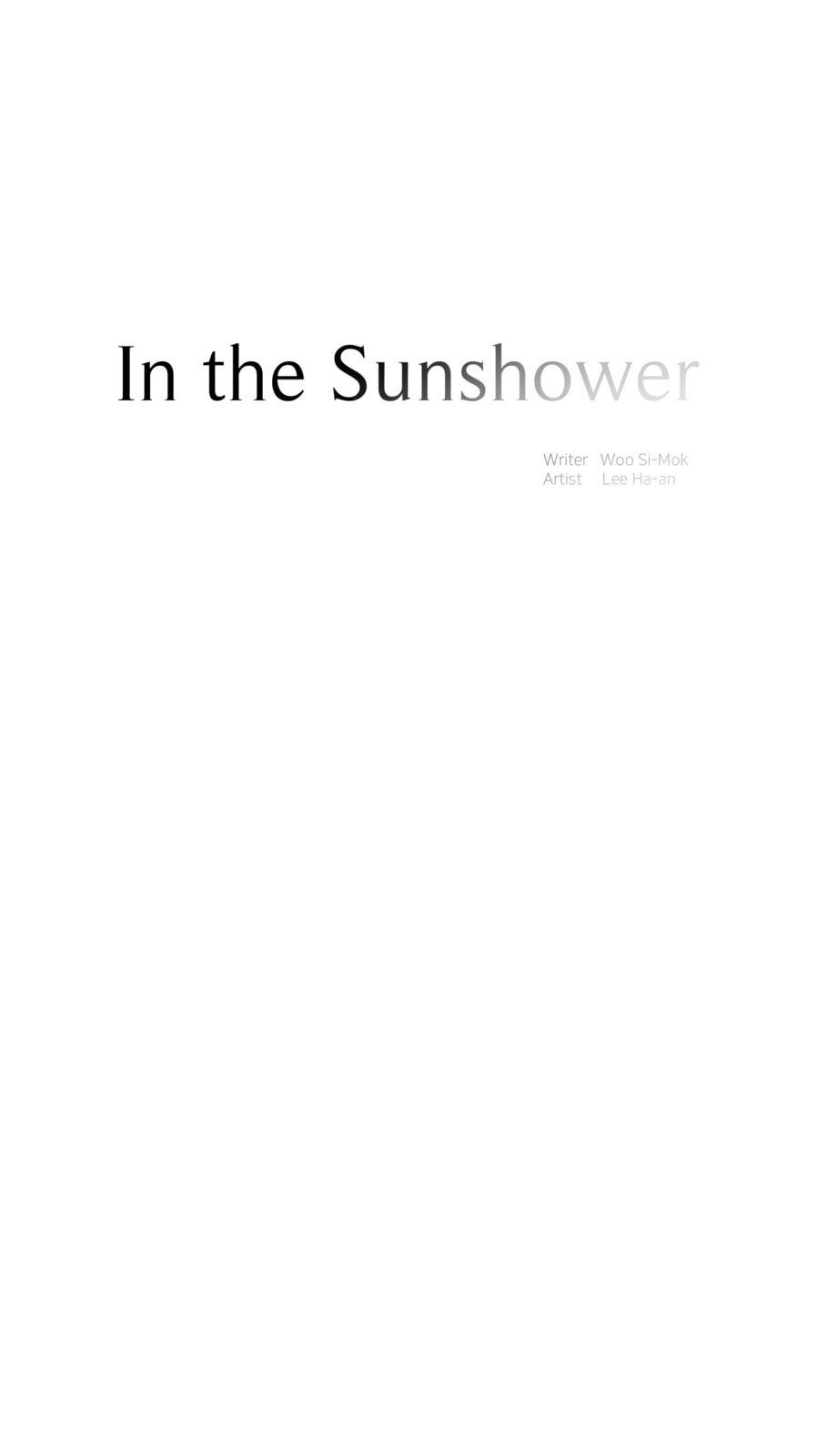 In the Sunshower