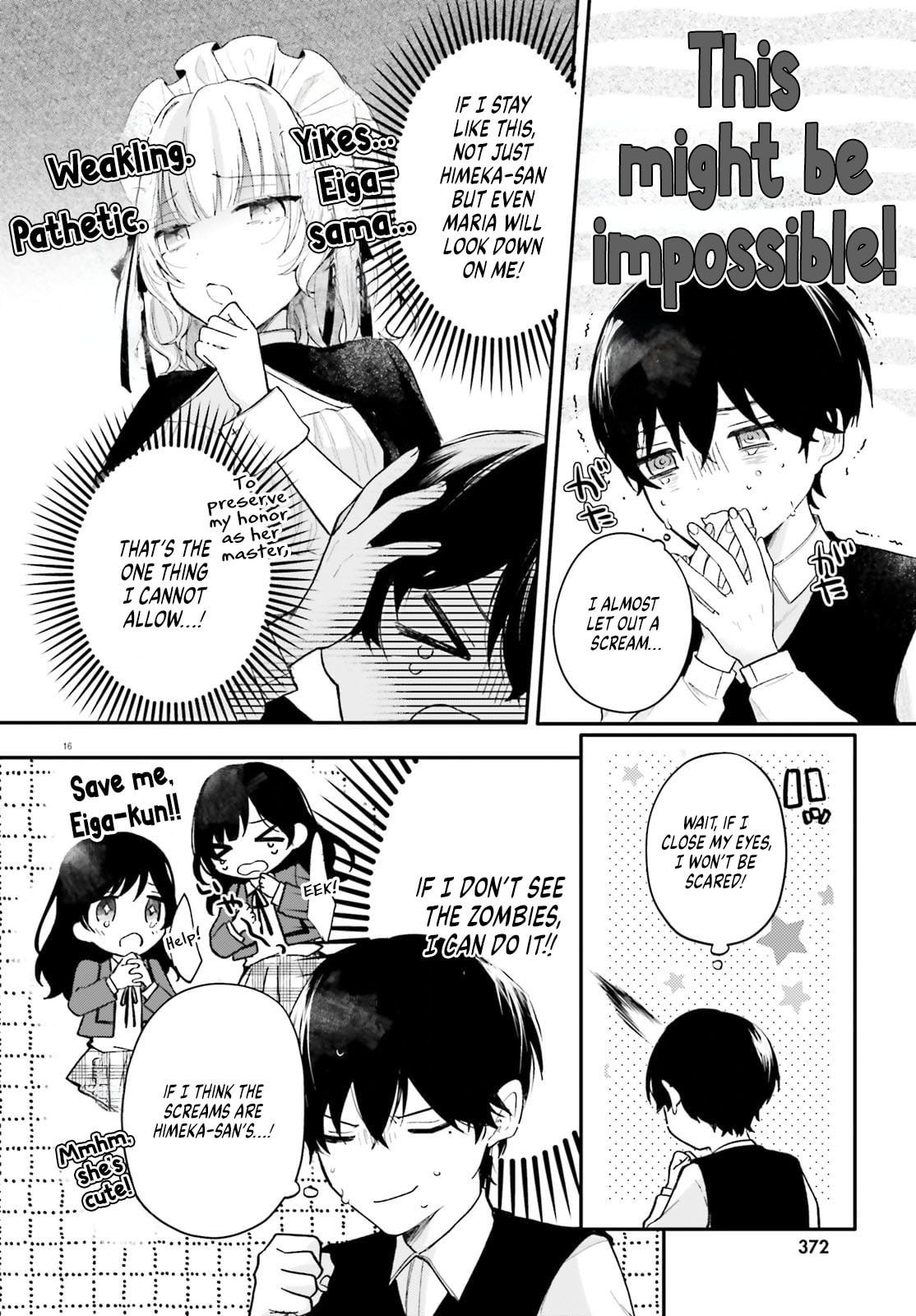 My maid looks like the girl I like in my class