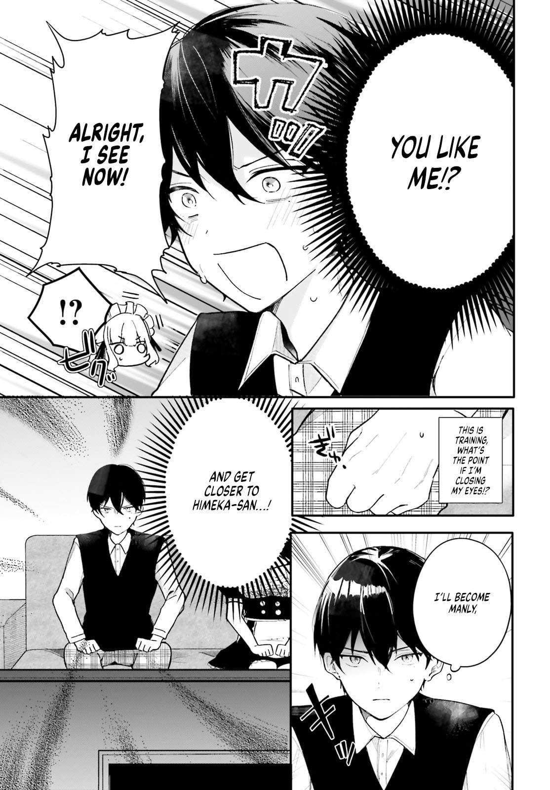 My maid looks like the girl I like in my class