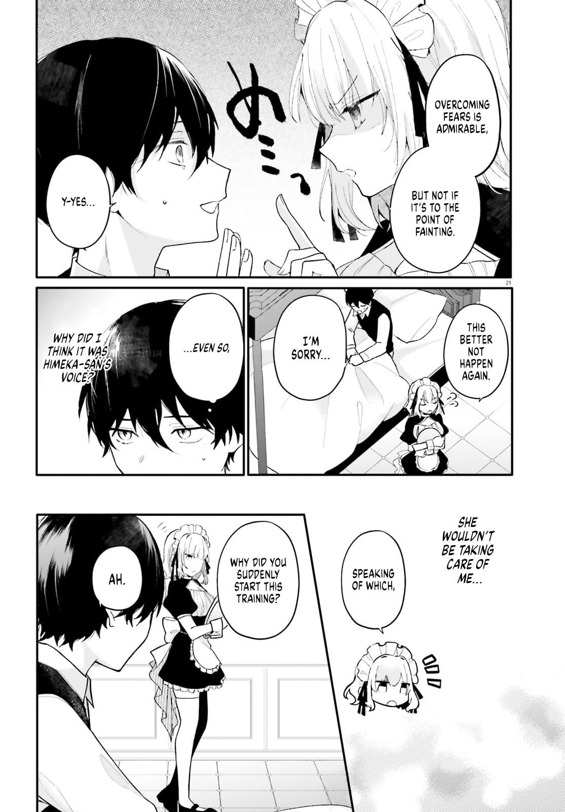 My maid looks like the girl I like in my class