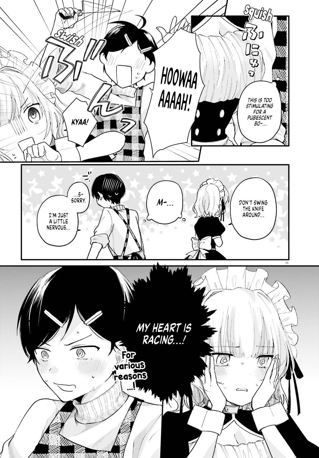 My maid looks like the girl I like in my class