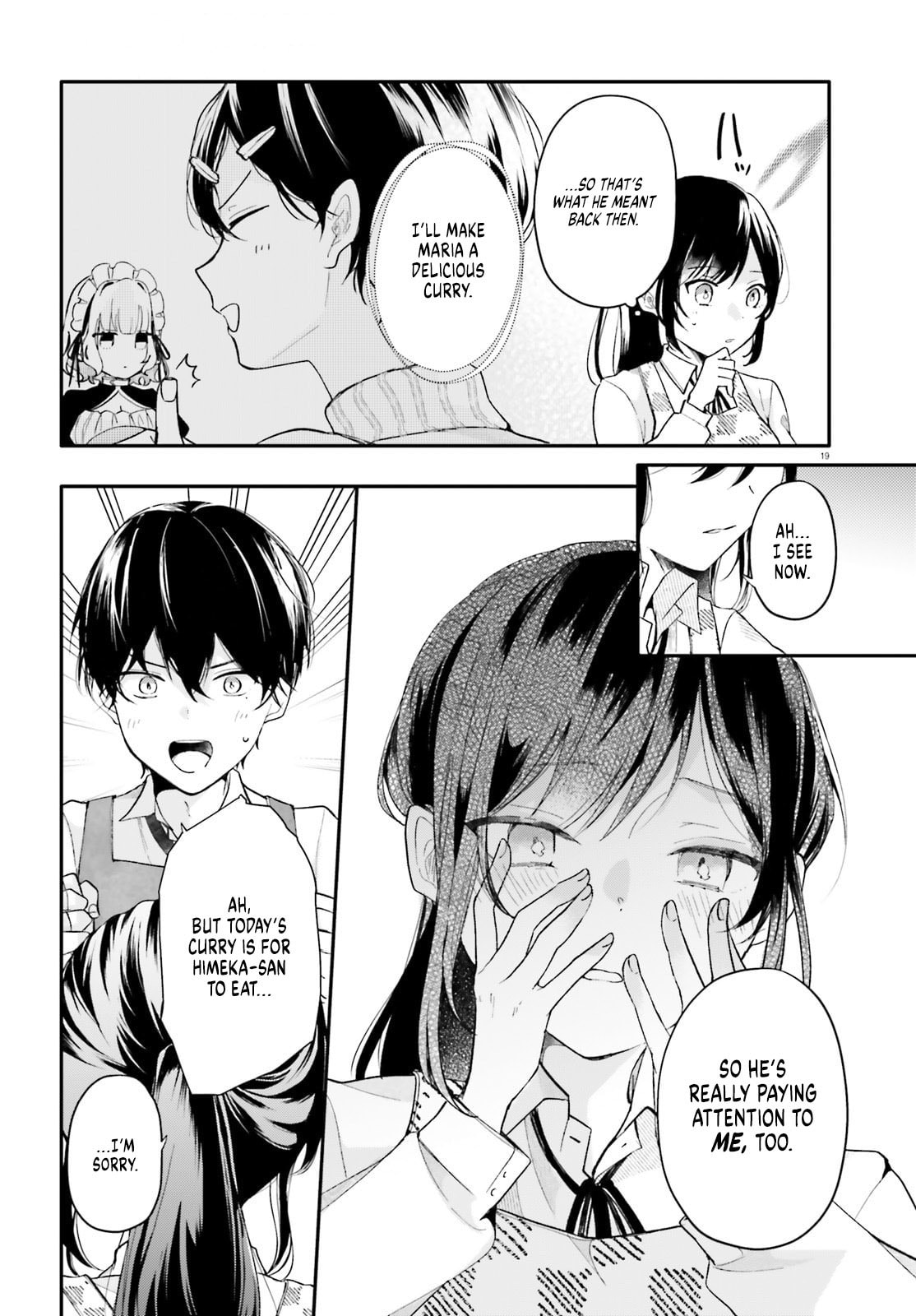 My maid looks like the girl I like in my class