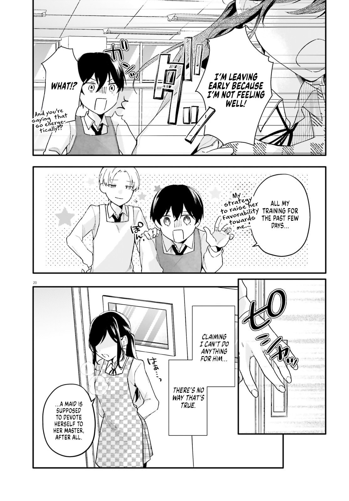 My maid looks like the girl I like in my class