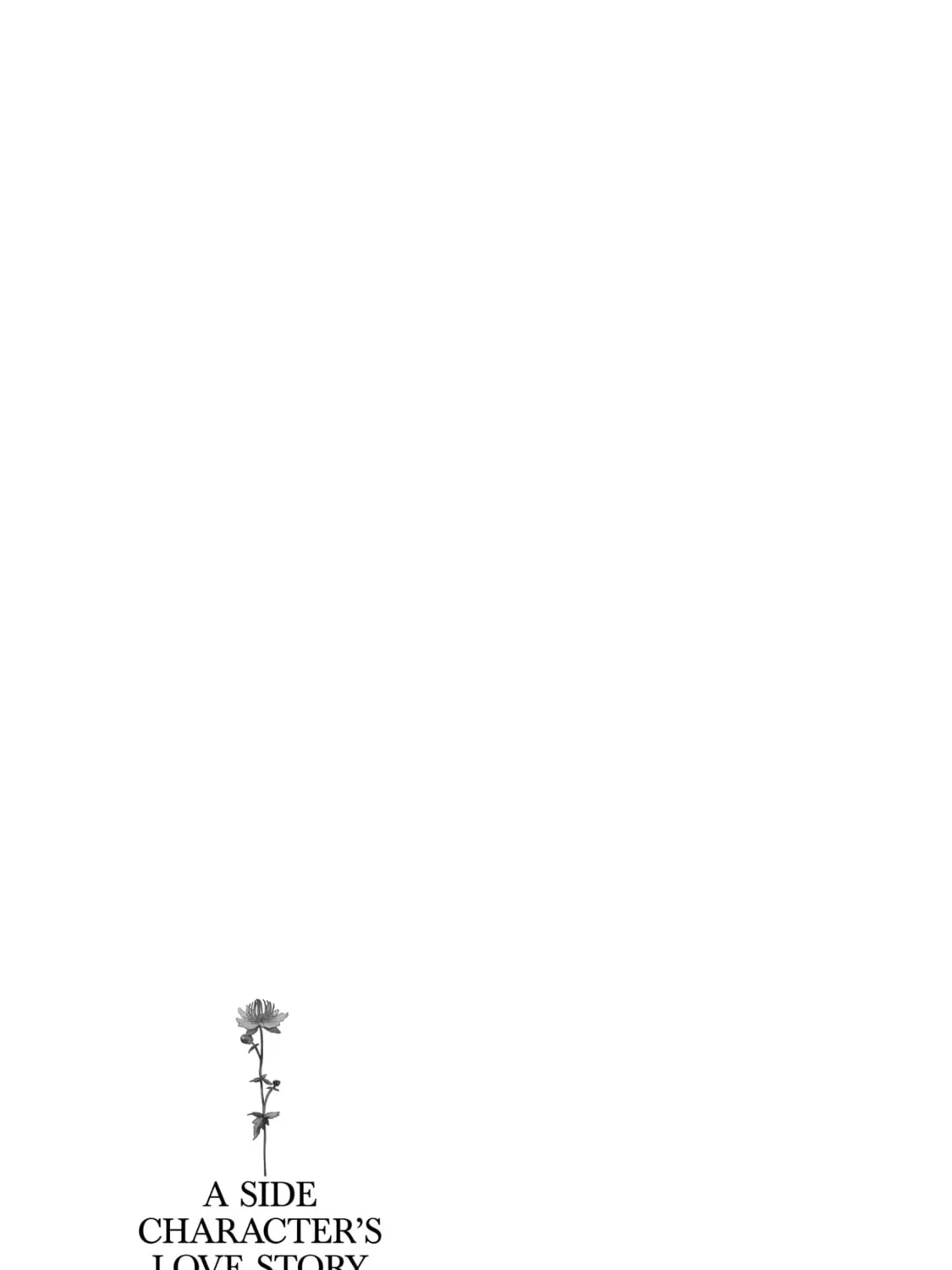 A Side Character's Love Story