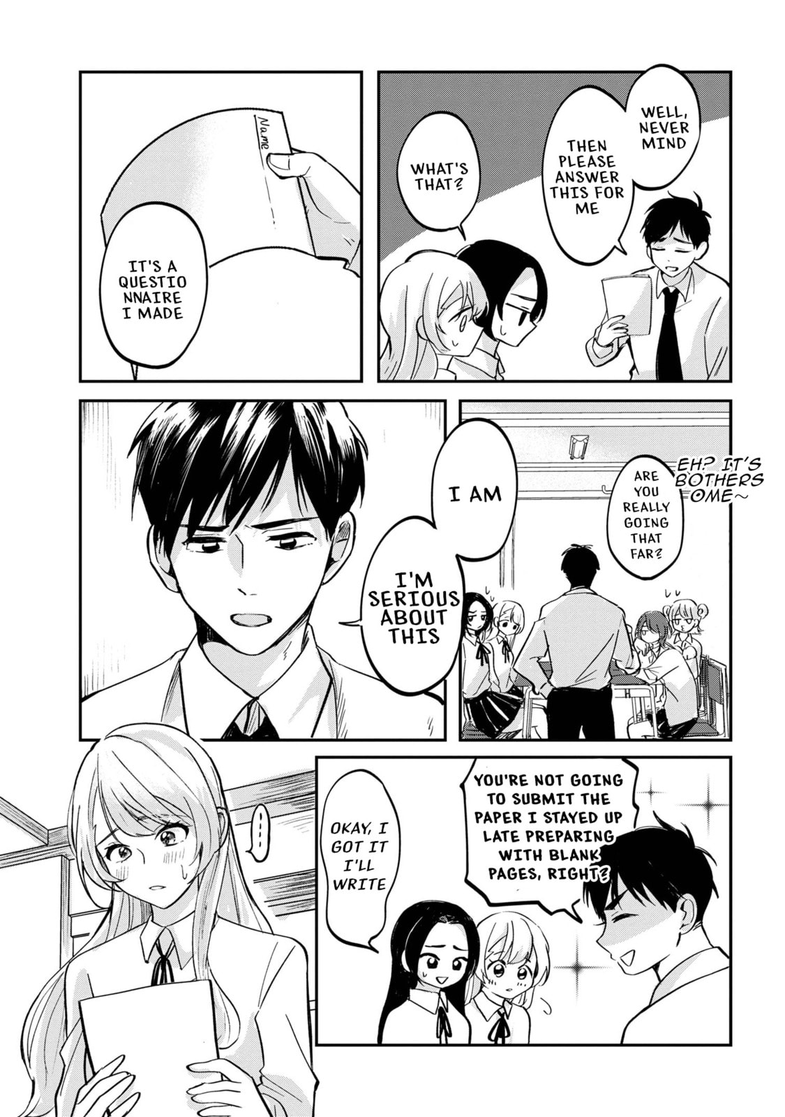 The Classmate Who is Adored by Everyone Smiles Teasingly Only at Me