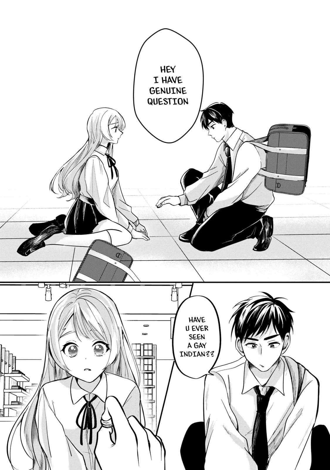 The Classmate Who is Adored by Everyone Smiles Teasingly Only at Me
