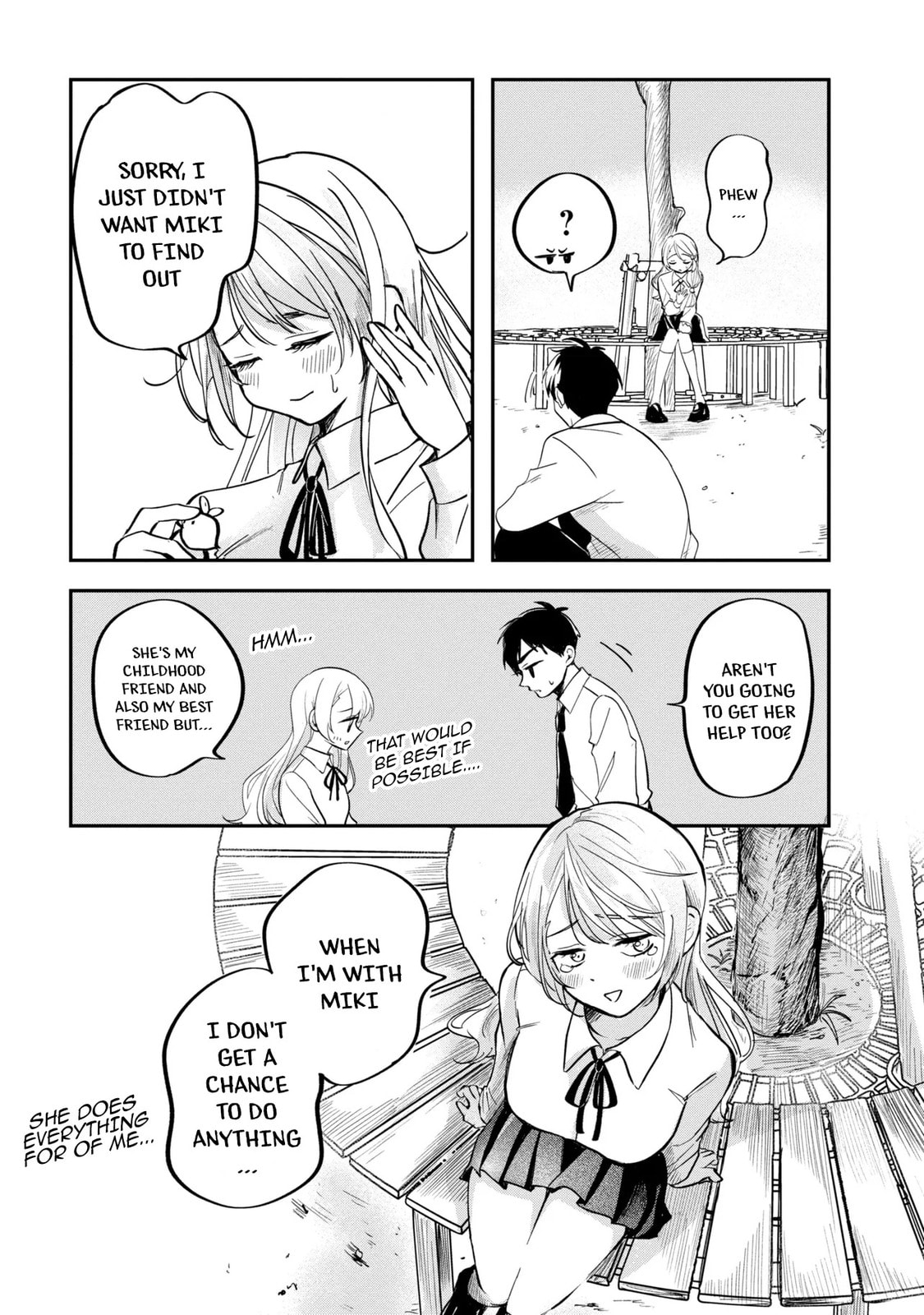 The Classmate Who is Adored by Everyone Smiles Teasingly Only at Me