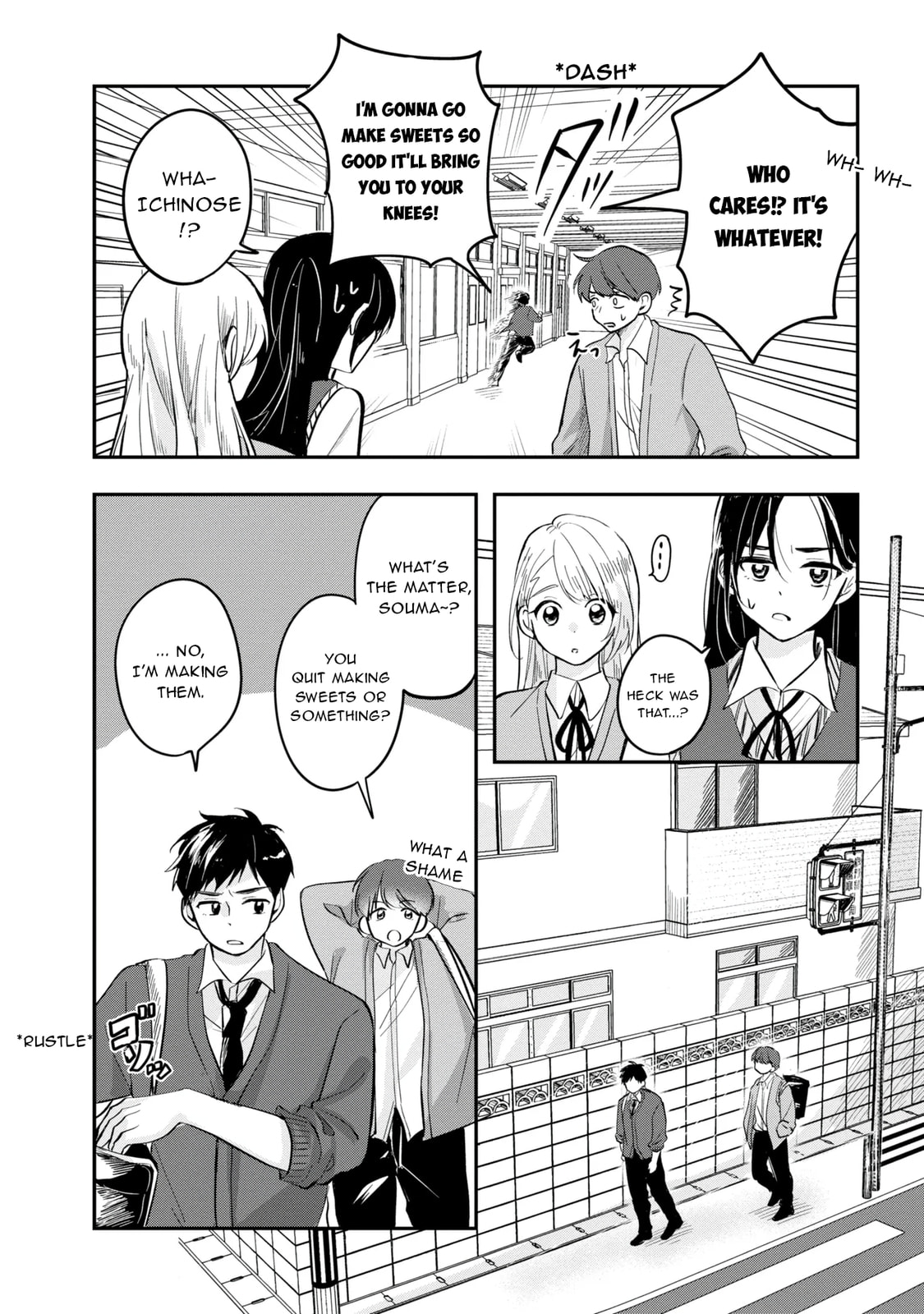 The Classmate Who is Adored by Everyone Smiles Teasingly Only at Me