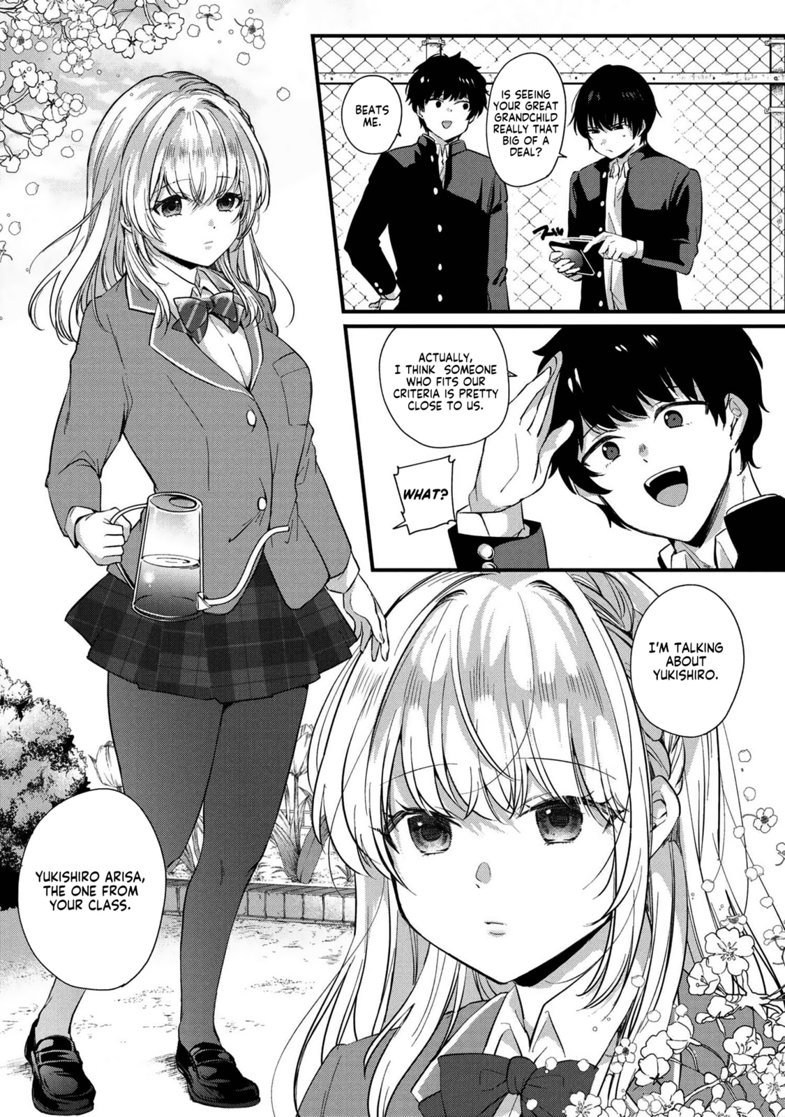 About That Time I Didn’t Want to Have a Matchmaking Interview, So I Set Some Impossible Conditions and Then My Classmate Showed Up