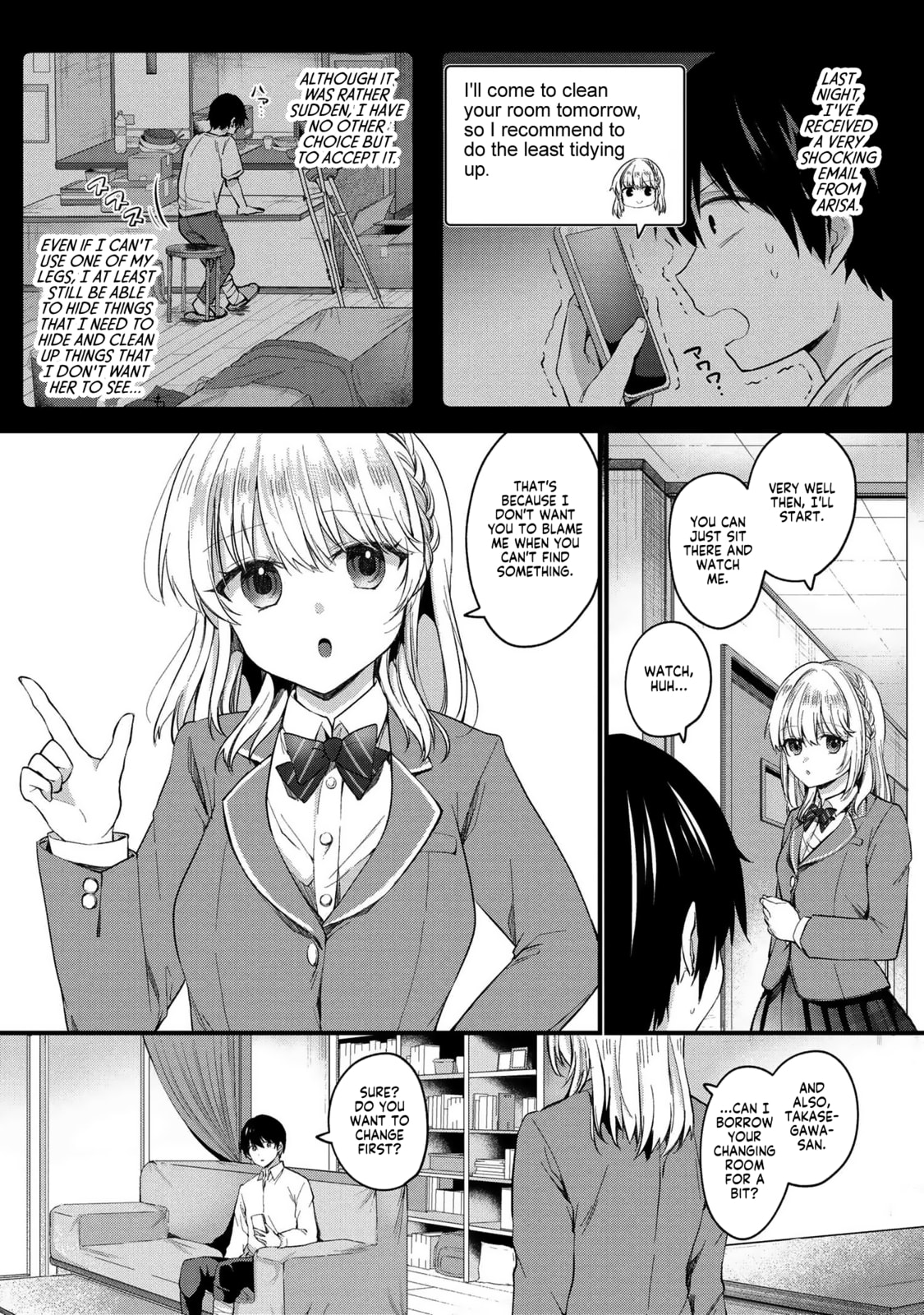 About That Time I Didn’t Want to Have a Matchmaking Interview, So I Set Some Impossible Conditions and Then My Classmate Showed Up