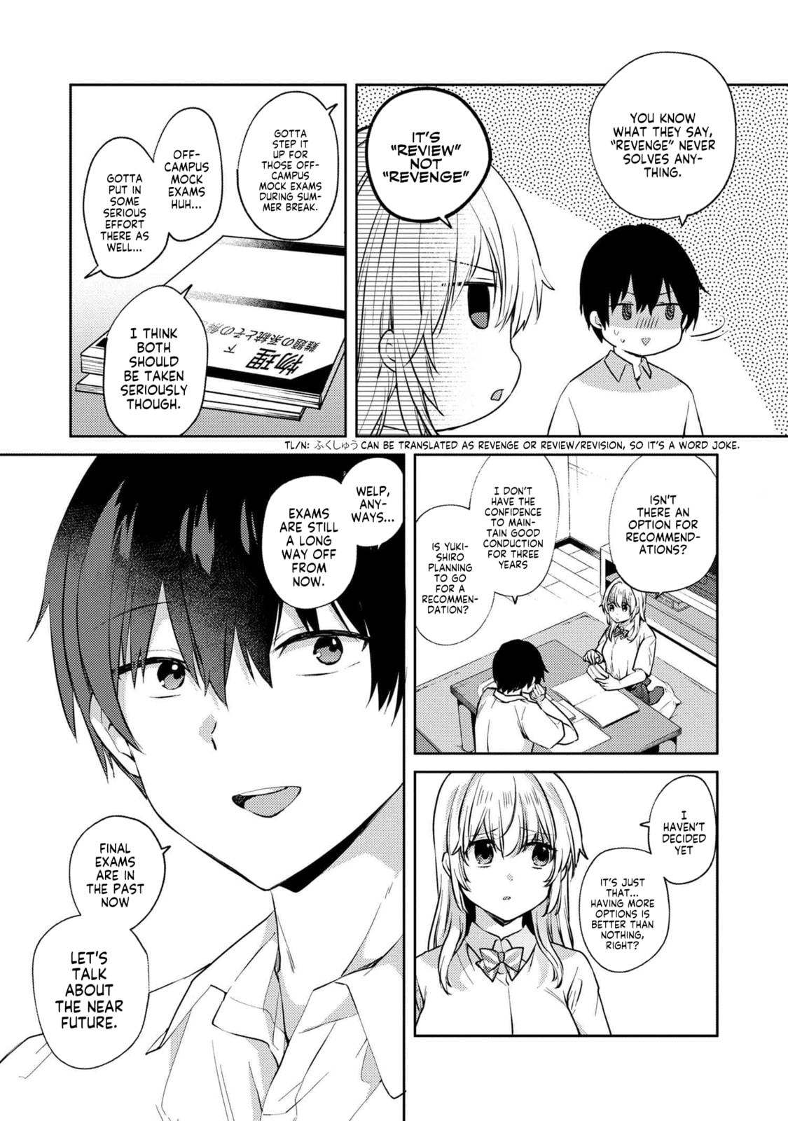 About That Time I Didn’t Want to Have a Matchmaking Interview, So I Set Some Impossible Conditions and Then My Classmate Showed Up