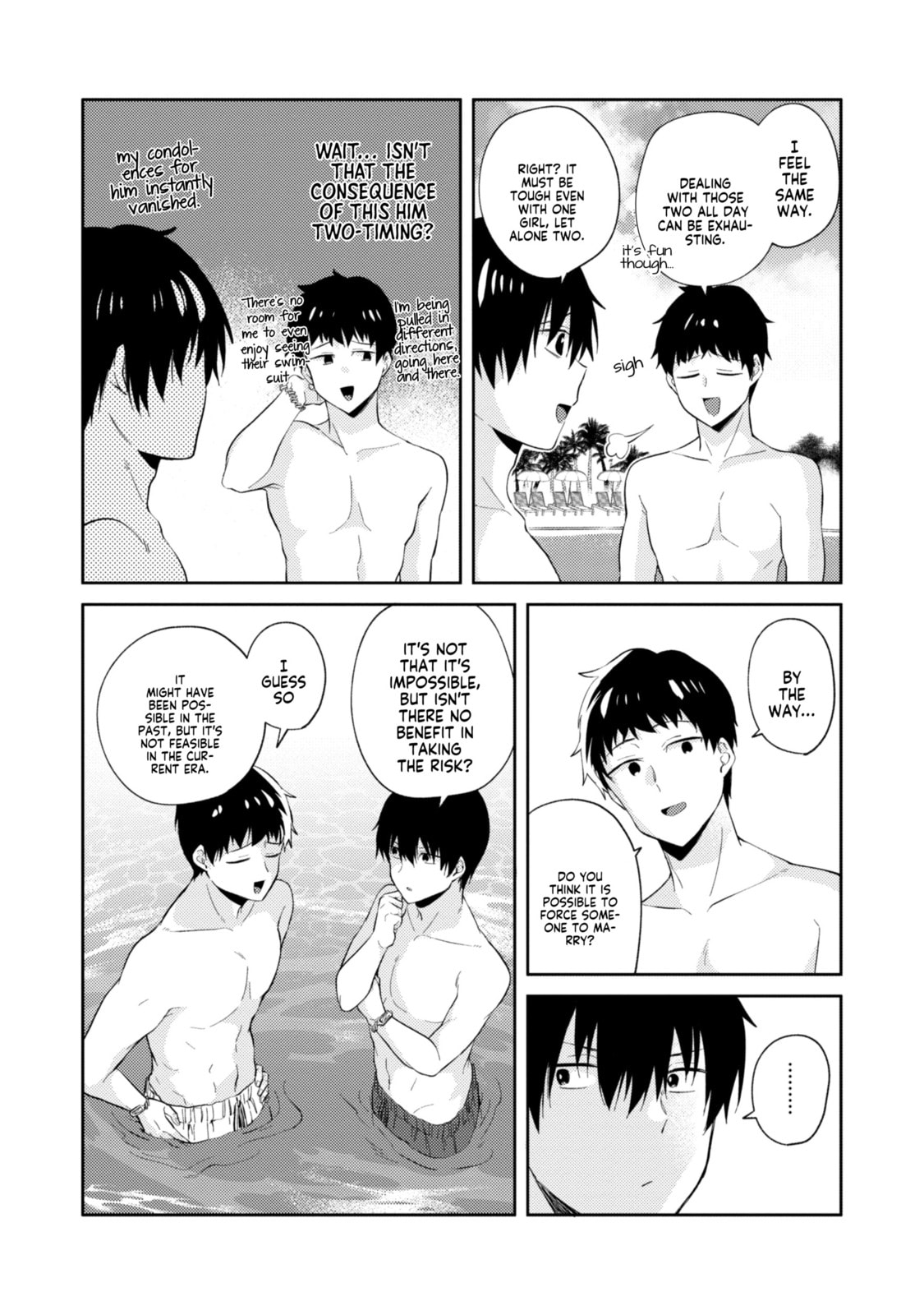 About That Time I Didn’t Want to Have a Matchmaking Interview, So I Set Some Impossible Conditions and Then My Classmate Showed Up