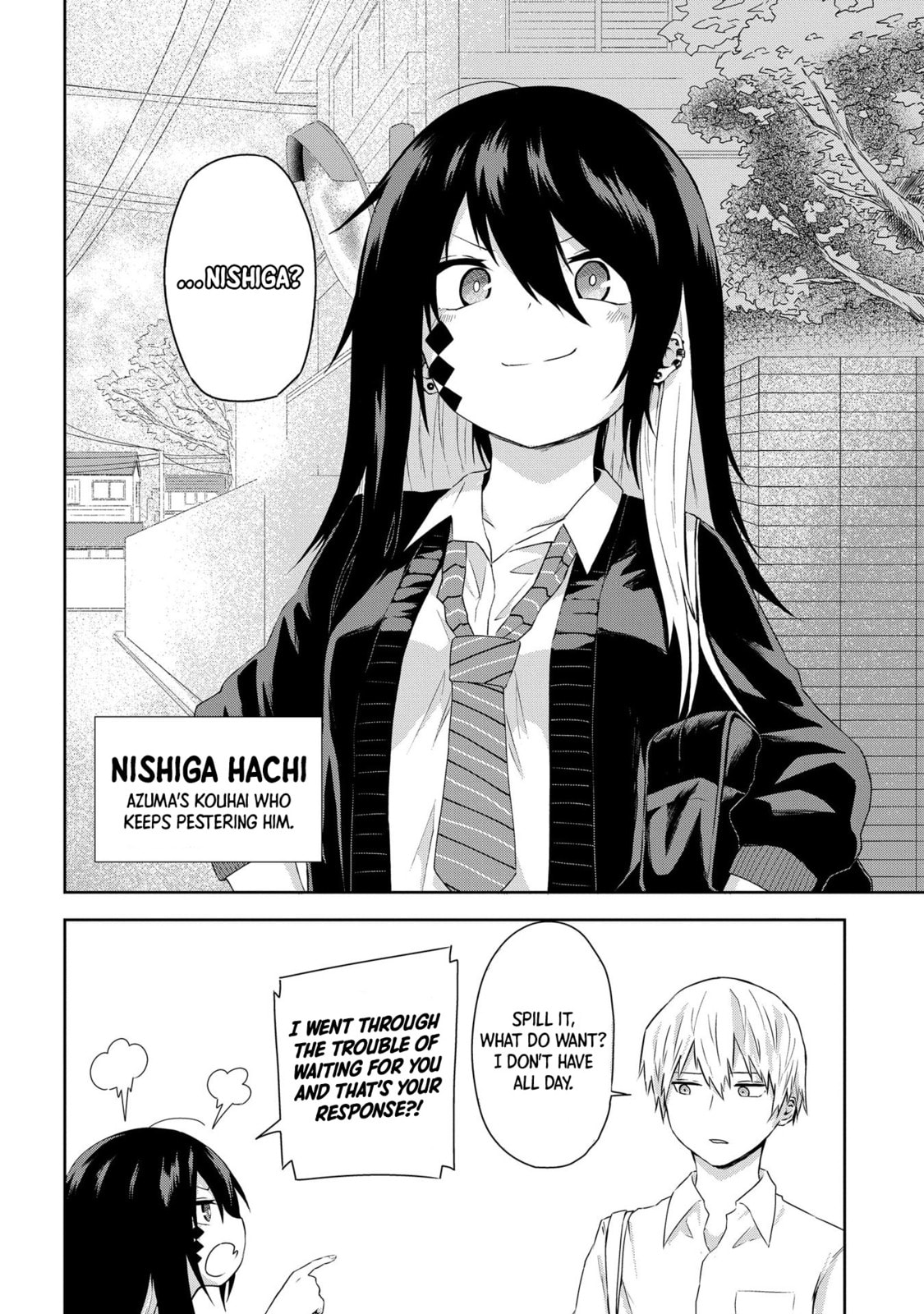 Klutzy, Gullible Nishiga Hachi