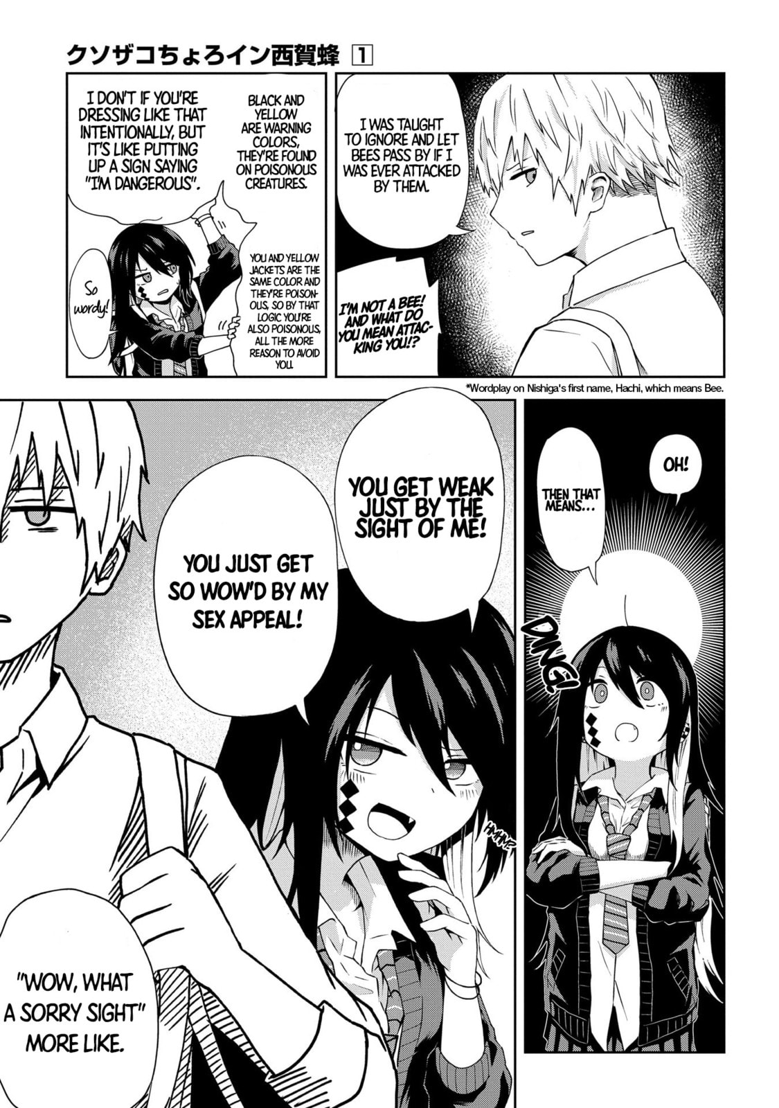 Klutzy, Gullible Nishiga Hachi