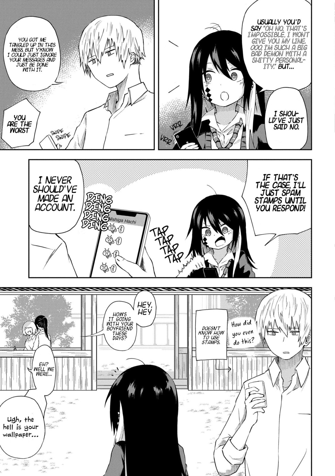 Klutzy, Gullible Nishiga Hachi