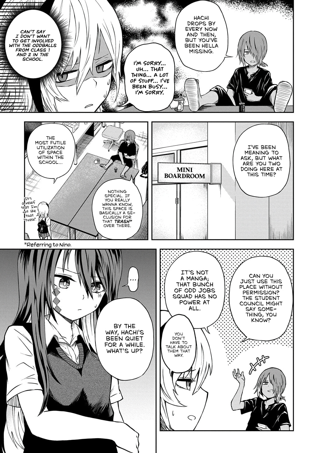 Klutzy, Gullible Nishiga Hachi