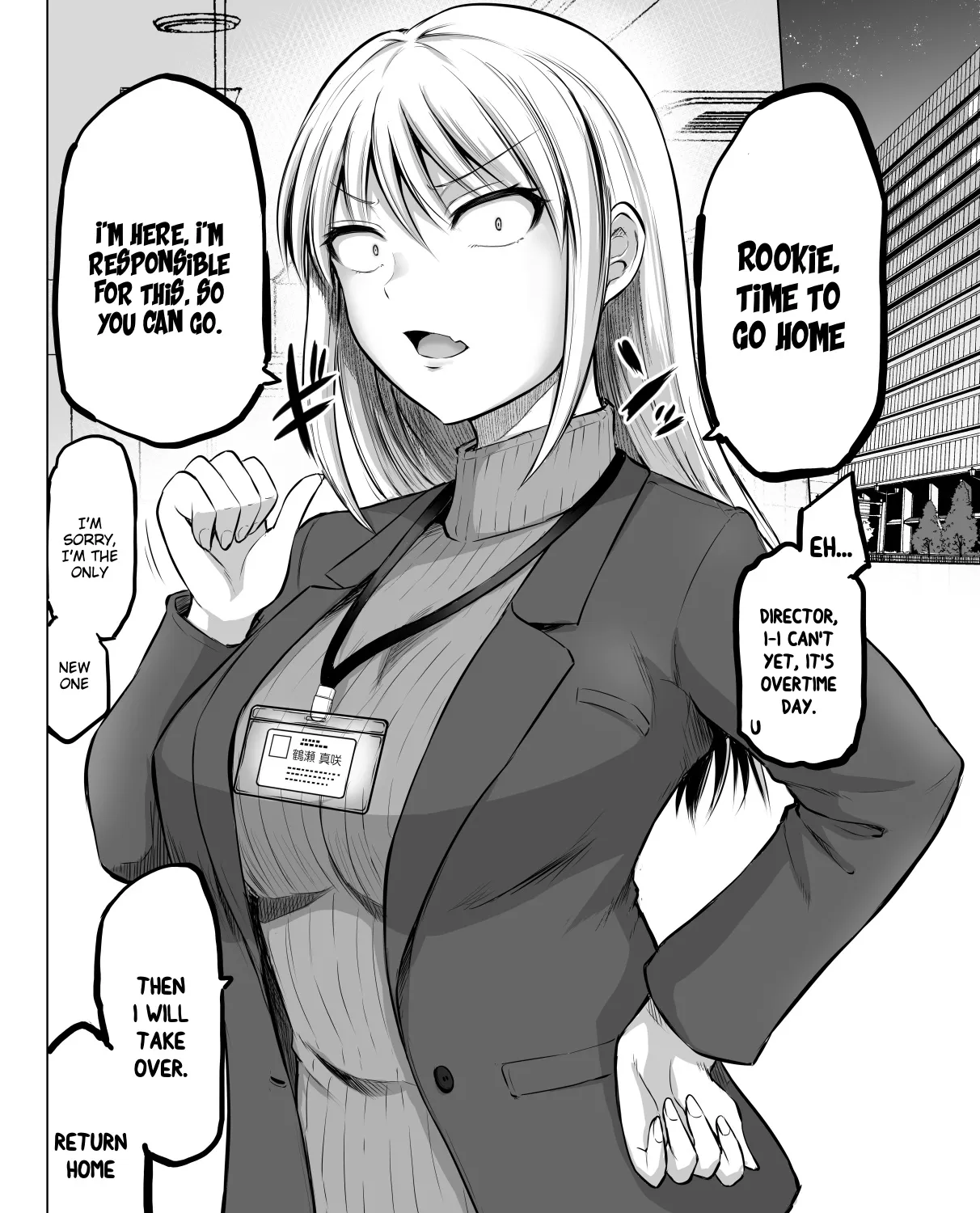 A Scary Boss, But From Now on She's Going to Be Happier and Happier