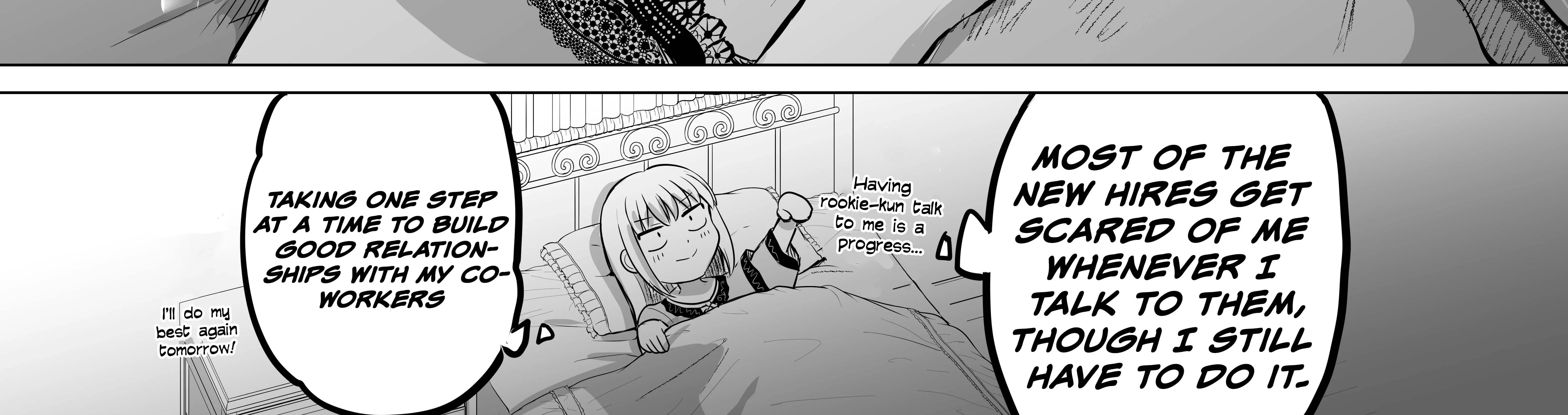 A Scary Boss, But From Now on She's Going to Be Happier and Happier