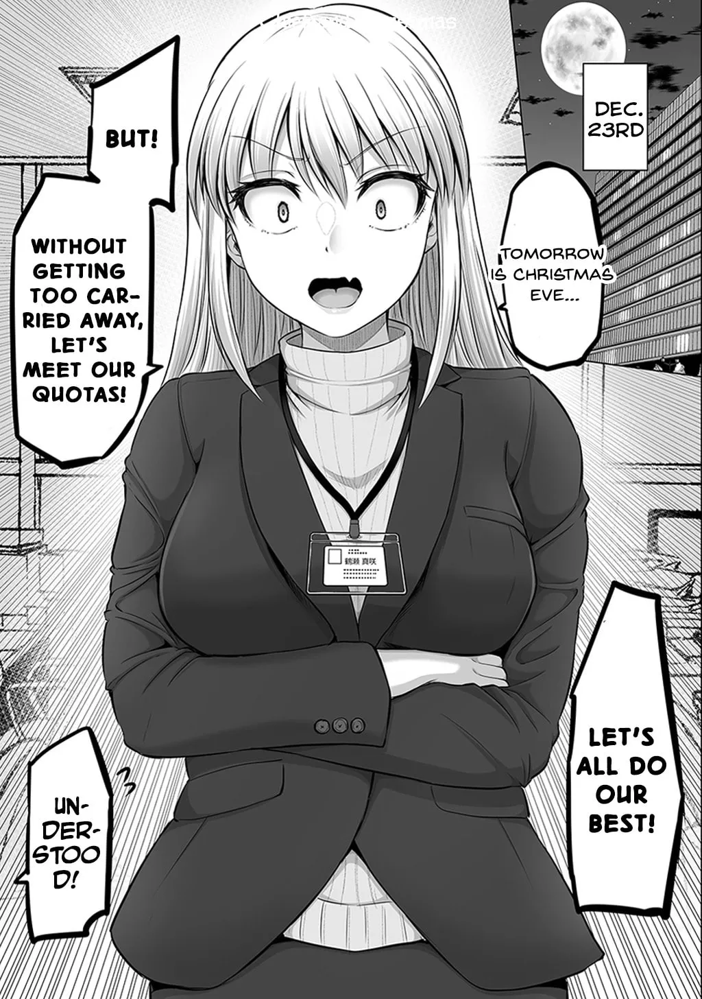 A Scary Boss, But From Now on She's Going to Be Happier and Happier
