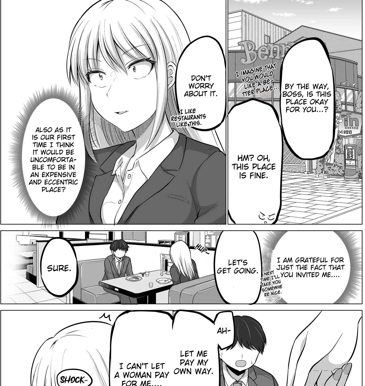 A Scary Boss, But From Now on She's Going to Be Happier and Happier