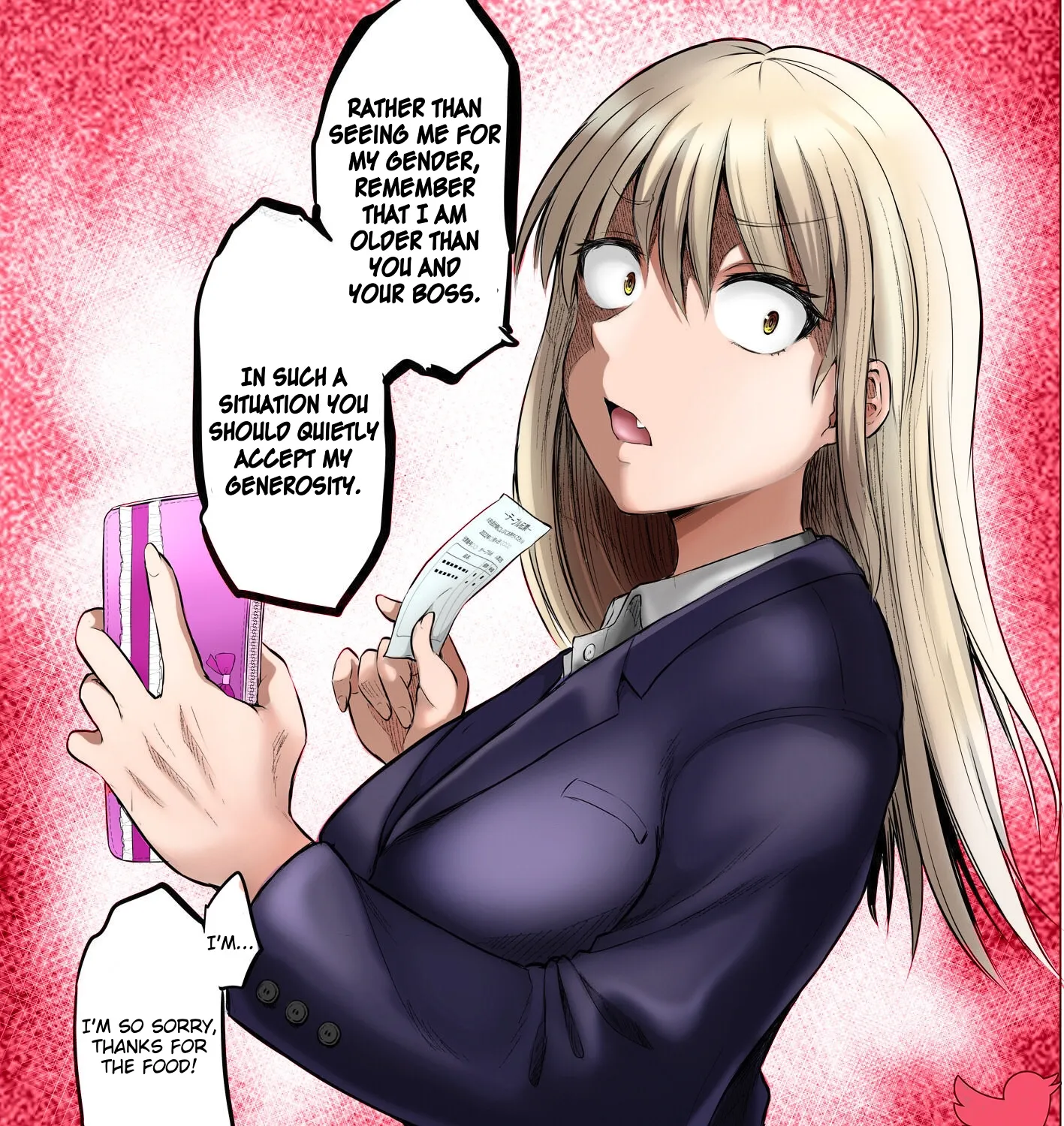 A Scary Boss, But From Now on She's Going to Be Happier and Happier