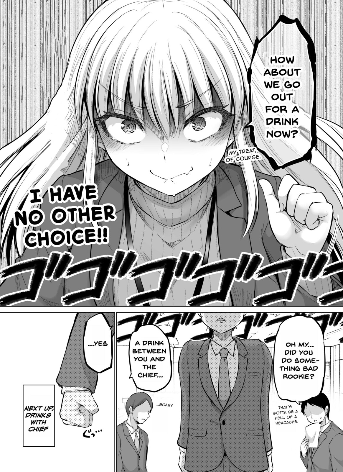 A Scary Boss, But From Now on She's Going to Be Happier and Happier