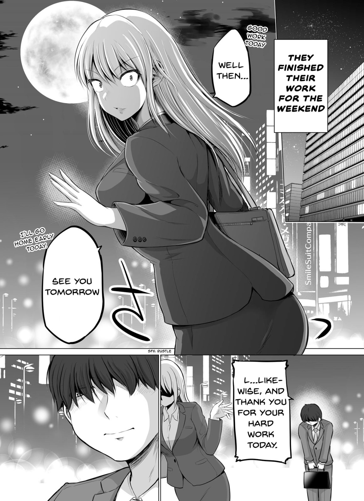A Scary Boss, But From Now on She's Going to Be Happier and Happier