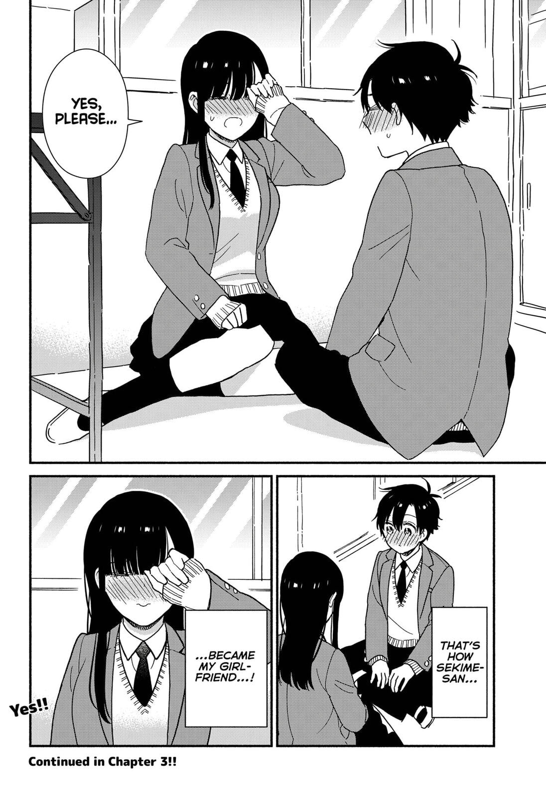 Don't Blush, Sekime-san!