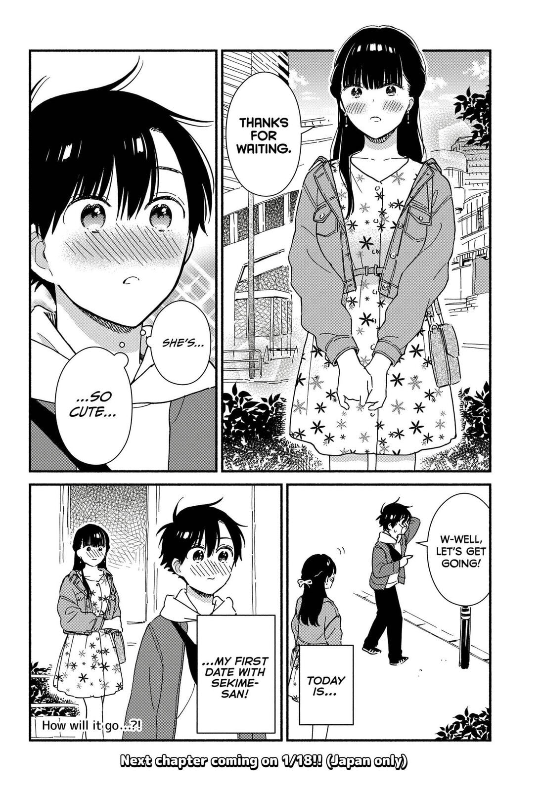 Don't Blush, Sekime-san!
