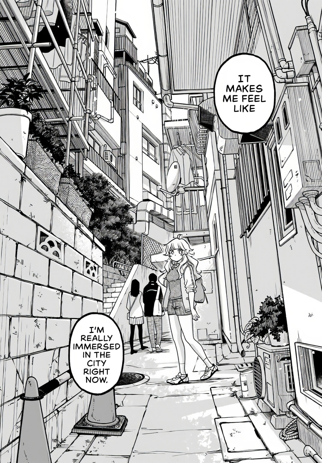 Two-Person Town-Walking