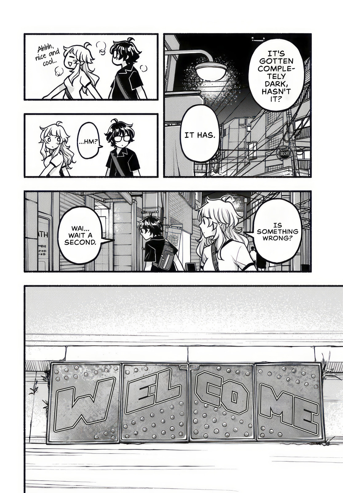 Two-Person Town-Walking