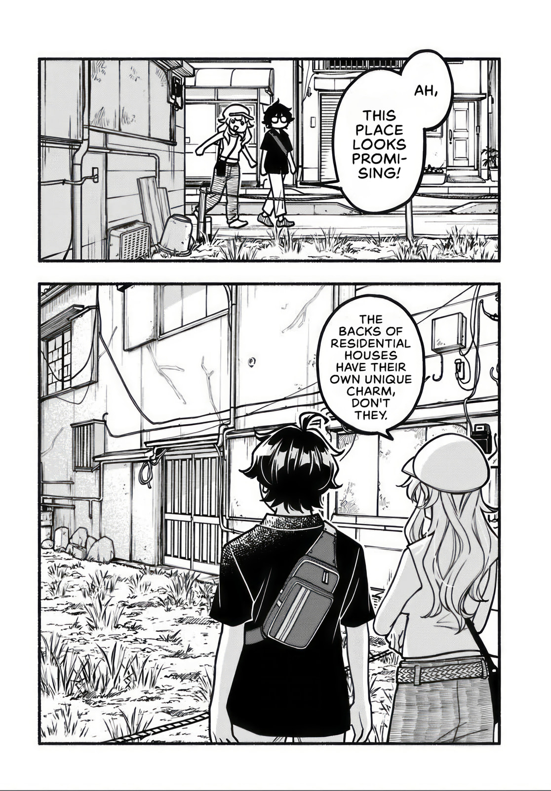 Two-Person Town-Walking