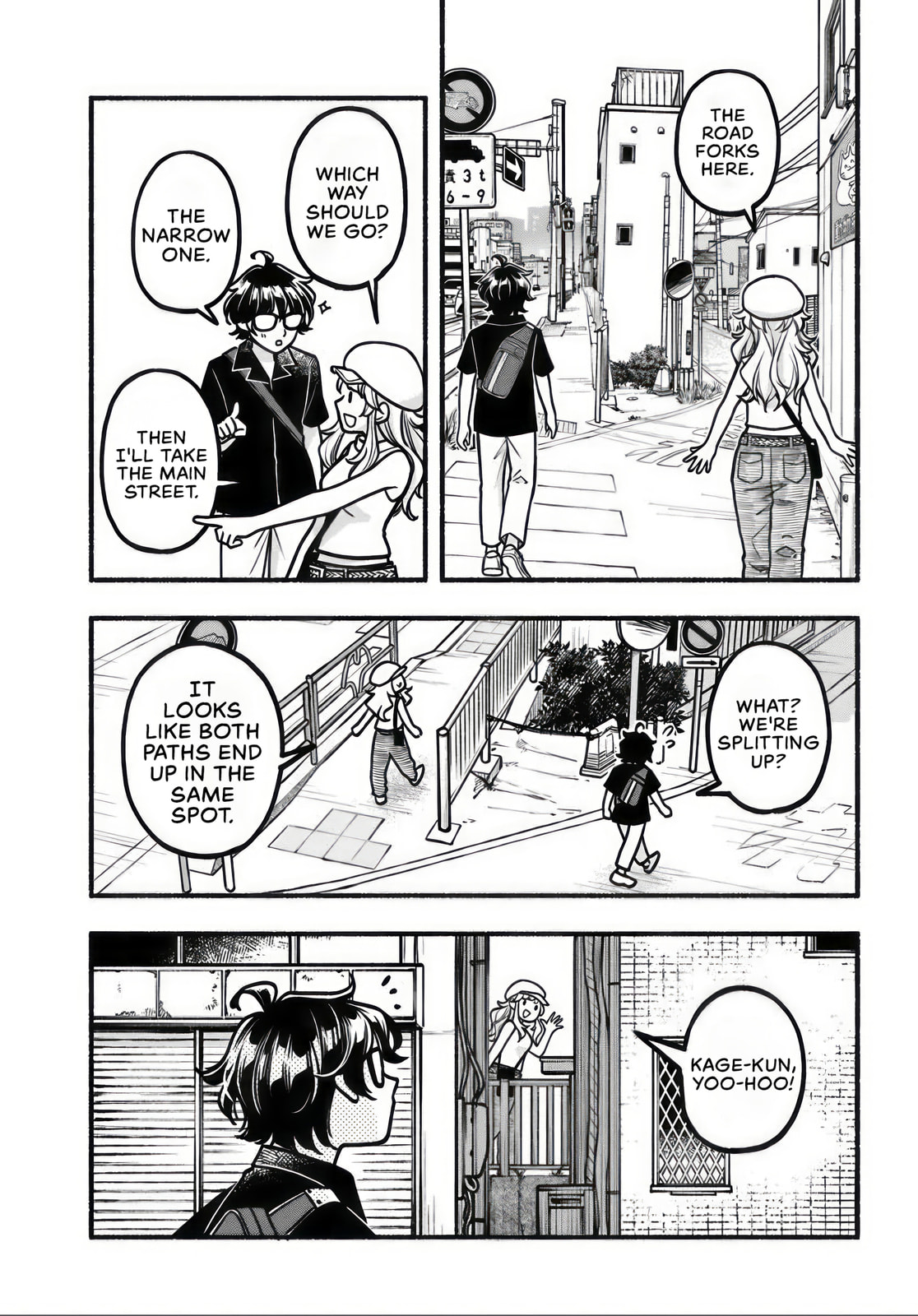 Two-Person Town-Walking
