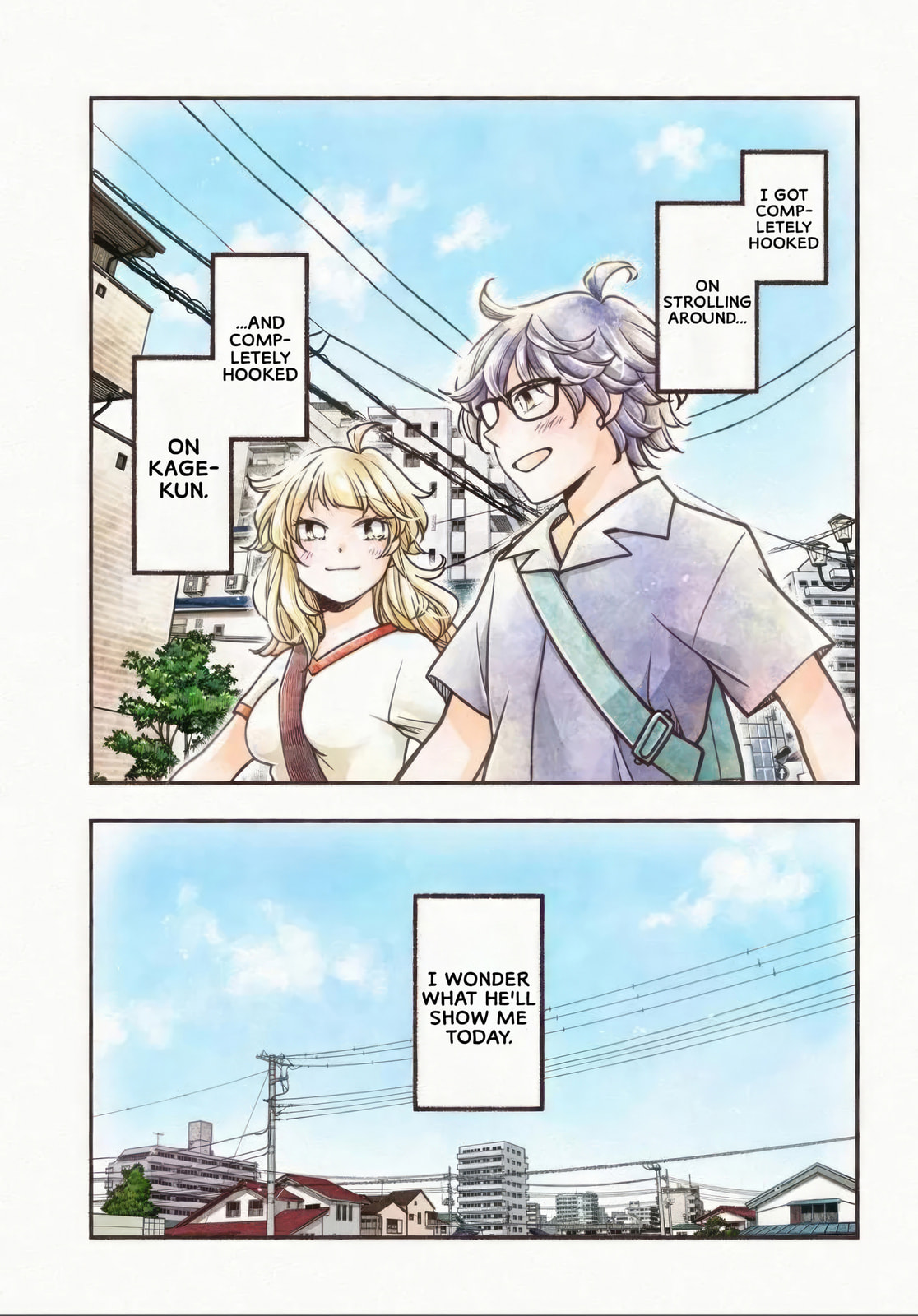 Two-Person Town-Walking