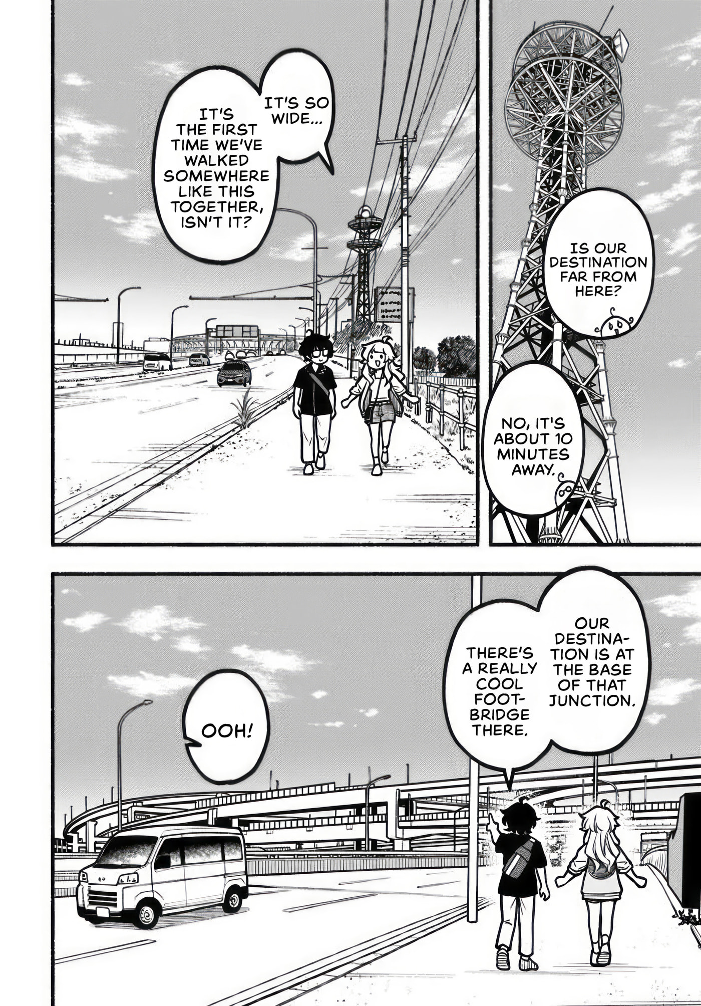 Two-Person Town-Walking
