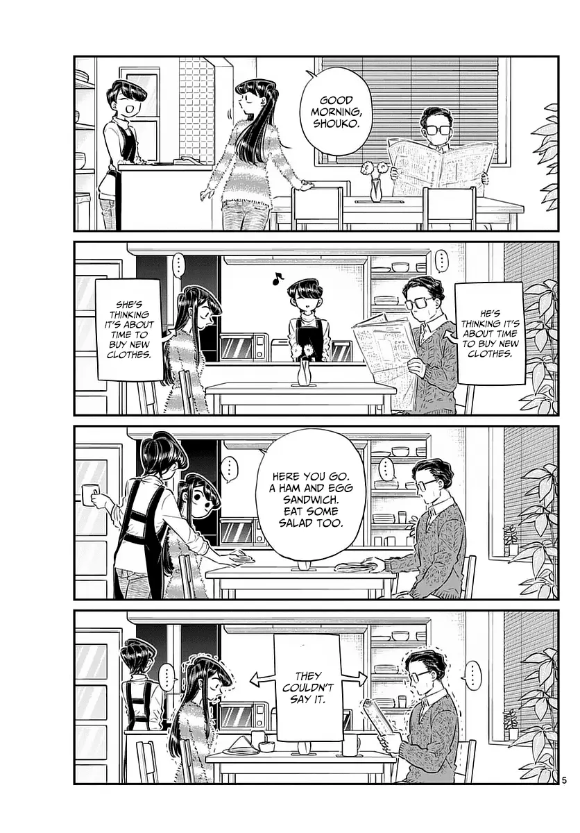 Komi-san wa Komyushou Desu — Chapter 74 — Page 5