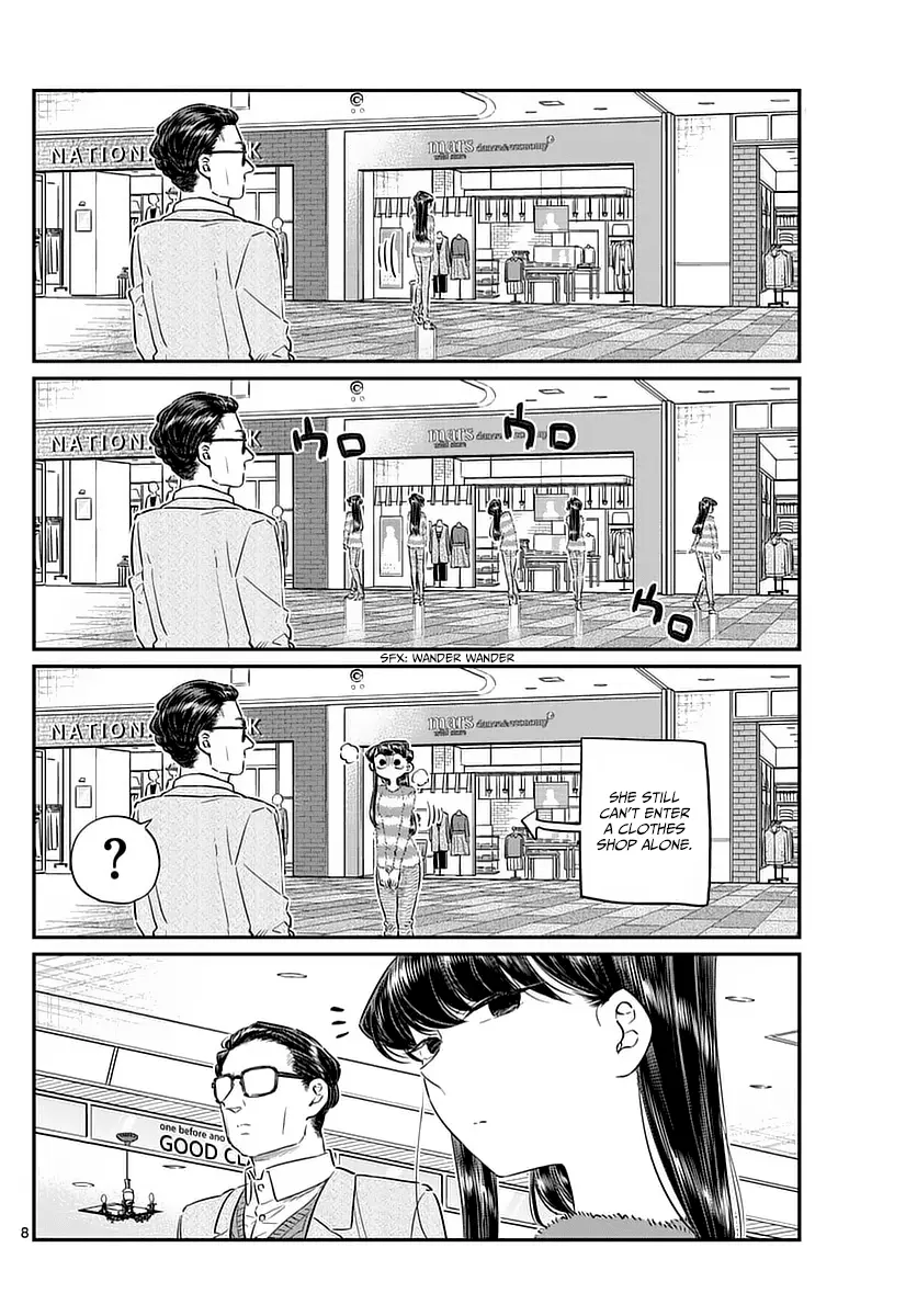 Komi-san wa Komyushou Desu — Chapter 74 — Page 8