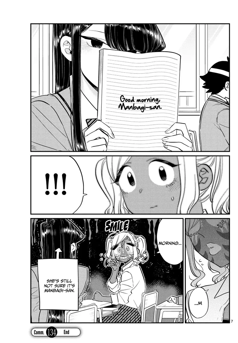 Komi-san wa Komyushou Desu — Chapter 134 — Page 7