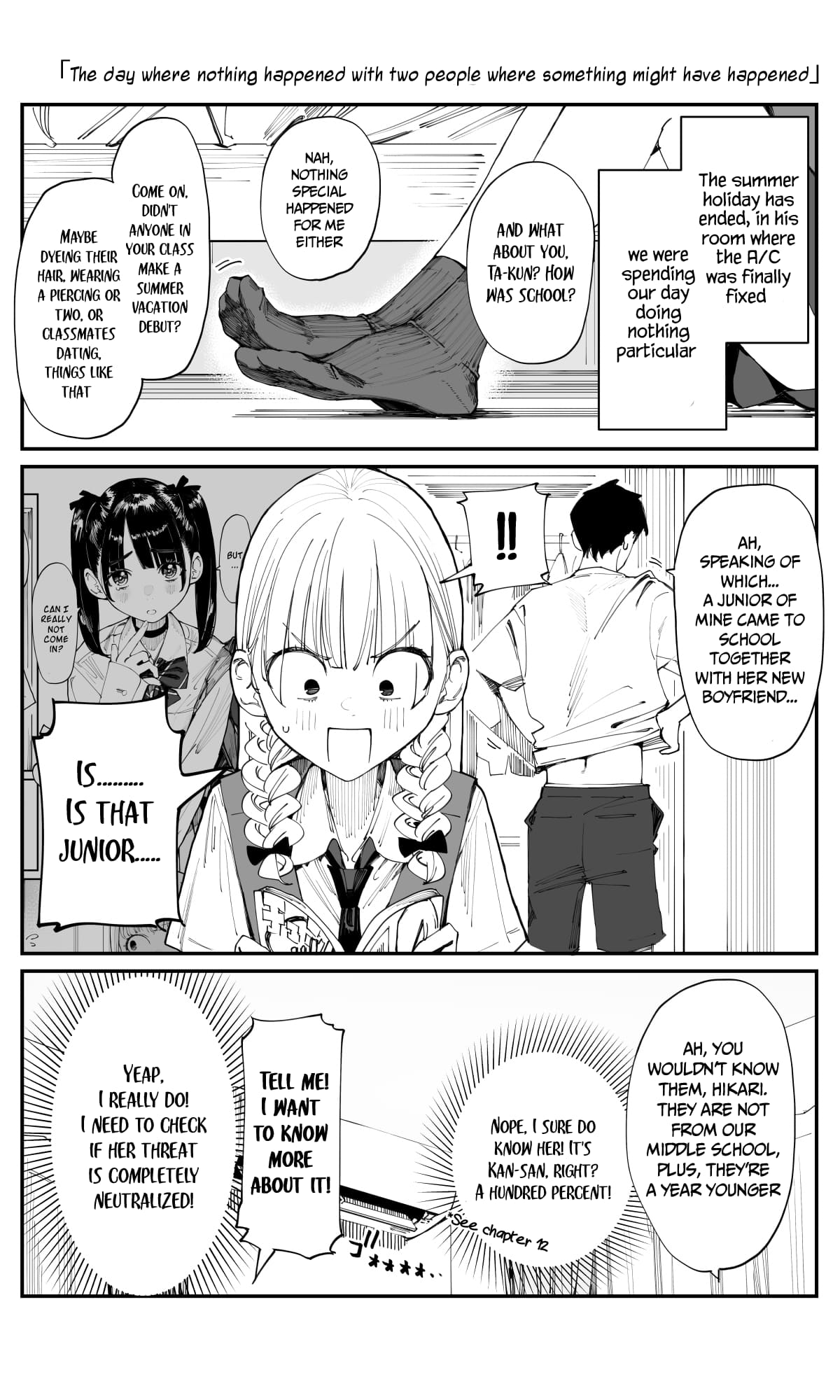 Imasara desu ga, Osananajimi wo Suki ni Natte Shimaimashita