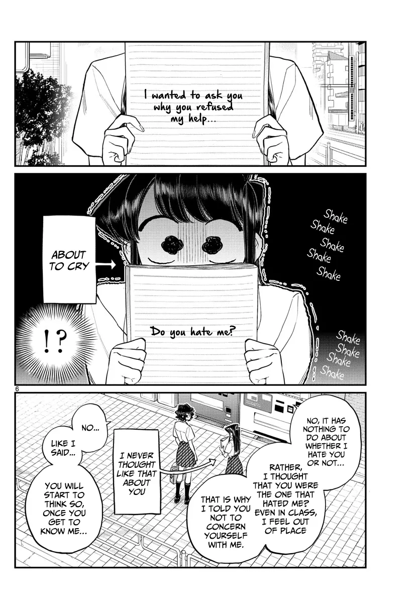Komi-san wa Komyushou Desu — Chapter 196.2 — Page 6