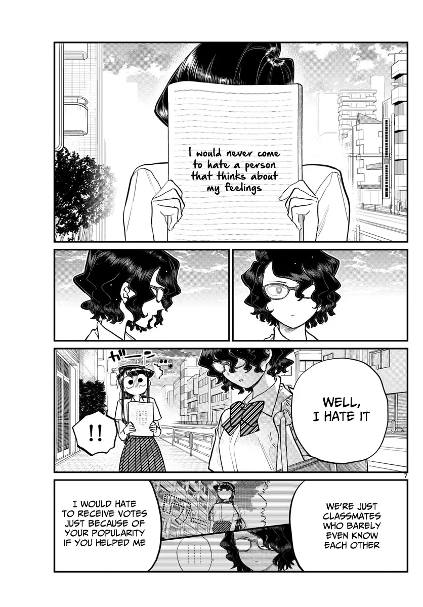 Komi-san wa Komyushou Desu — Chapter 196.2 — Page 7