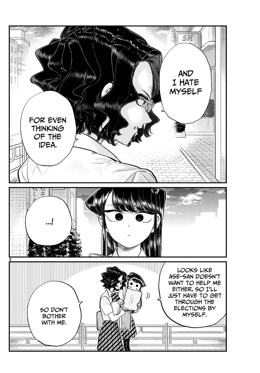Komi-san wa Komyushou Desu — Chapter 196.2 — Page 8